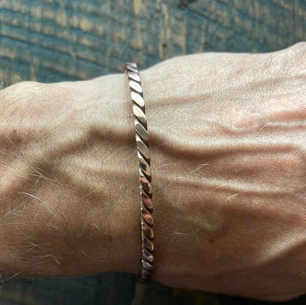 Copper Rope Bracelet