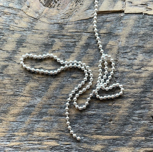 1.5mm Sterling Silver Ball Chain