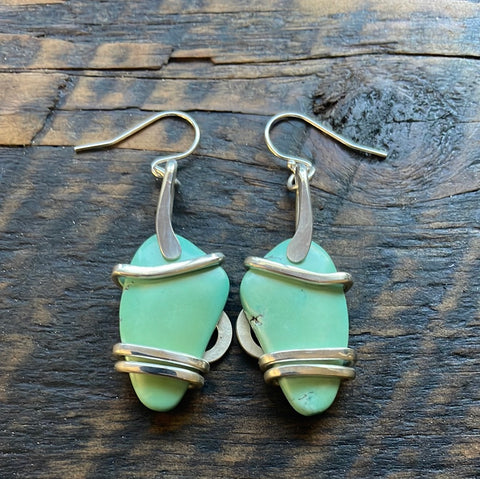 Hubei Turquoise Earrings