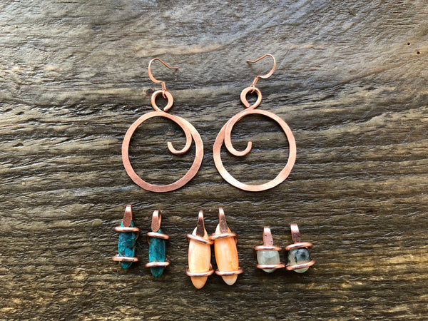 Copper charms