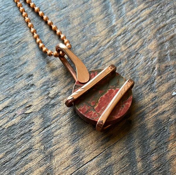 Copper Jasper Pendant