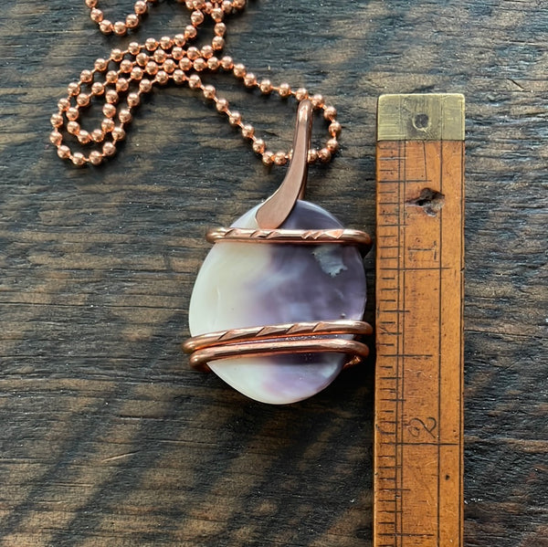 Copper Wampum Pendant